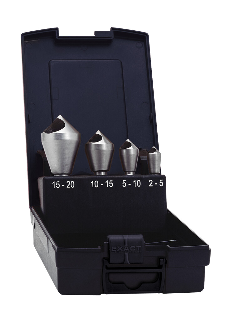 HSS-Co verzinkfr.set 90gr 5-20mm 1-gat