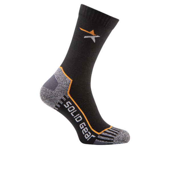 Active sok zwart 3 pack maat 43-46