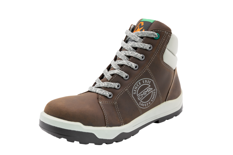 Emma veiligheidsschoenen S3 metal free pu/pu hoog sneaker