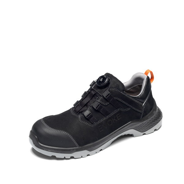 Emma veiligheidsschoenen S3S PP metal free laag zwart/grijs