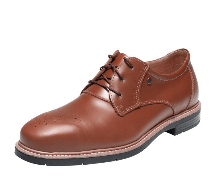 Emma veiligheidsschoenen S3 office tpu/pu circul. laag bruin