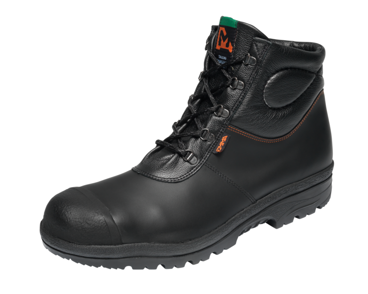 Emma veiligheidsschoenen S3 nitrilrubber/HRO hoog zwart
