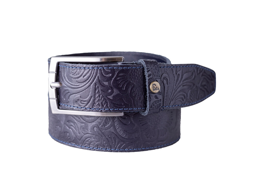 Emma riem blauw verstelbaar max. 115cm business collection