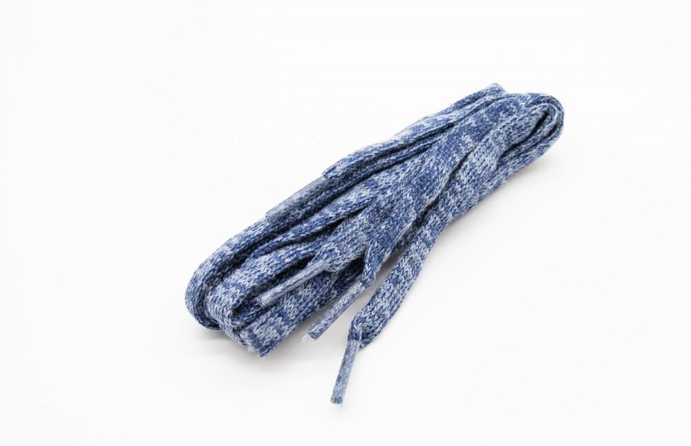 Emma veters blauw 105cm sneaker denimx