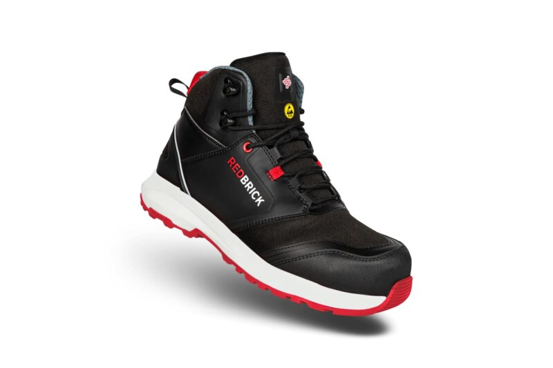 Redbrick veiligheidsschoenen S3 zwart sneaker hoog 32321