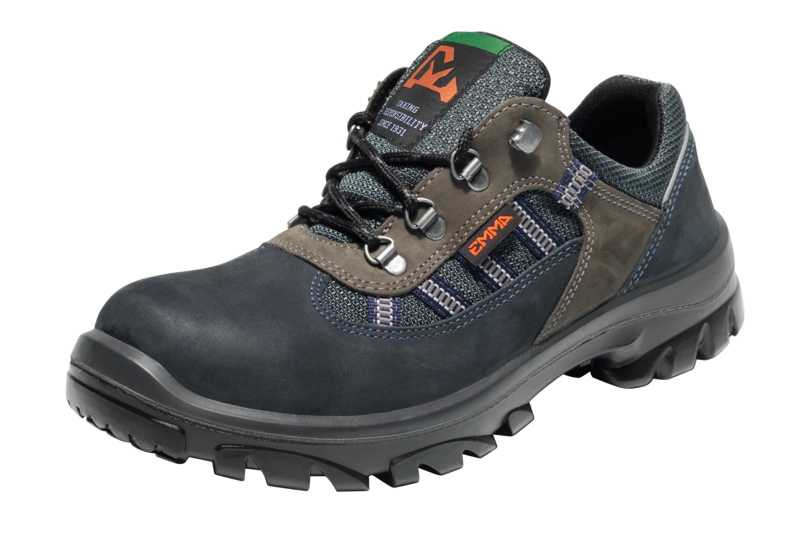 Emma veiligheidsschoenen S2 pur/pur laag blauw/grijs