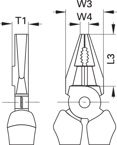 8210-200TL Combinatietang 200 mm